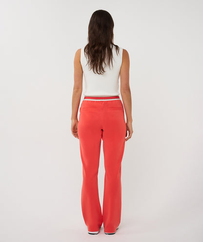 Esqualo Fancy Wide Trouser Chili