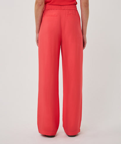 Esqualo Slub Trousers Chili