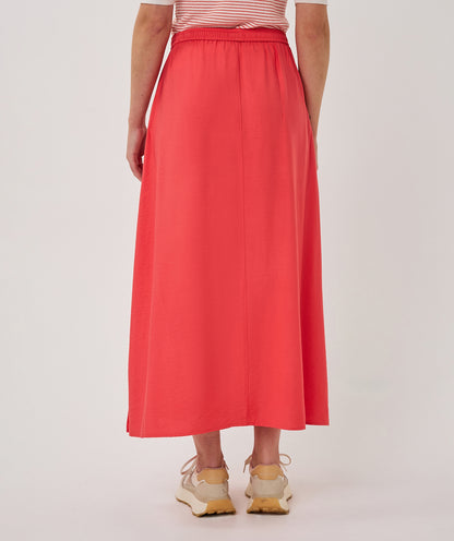 Esqualo Slub Skirt Chili