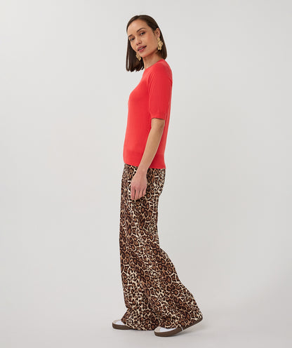 Esqualo Scarlet Leopard Jeans