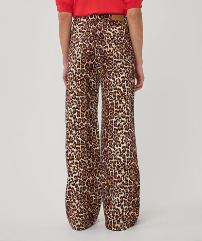 Esqualo Scarlet Leopard Jeans