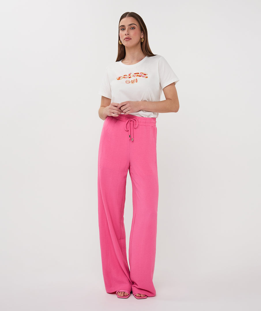 Esqualo Soleil T-Shirt White/Pink