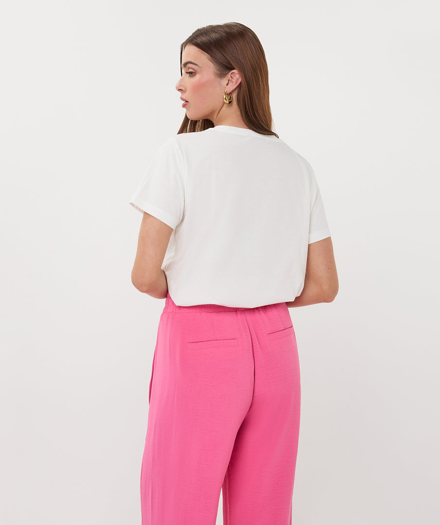 Esqualo Soleil T-Shirt White/Pink