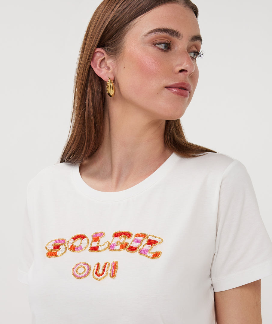 Esqualo Soleil T-Shirt White/Pink