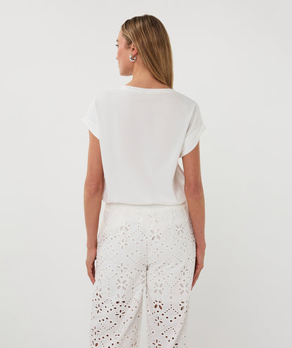 Esqualo Côtes d'Amour T-Shirt White/Pink