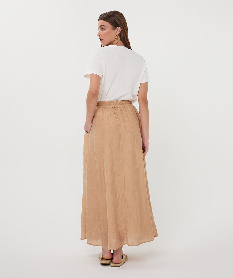 Esqualo Palm ESQ T-Shirt White/Sand