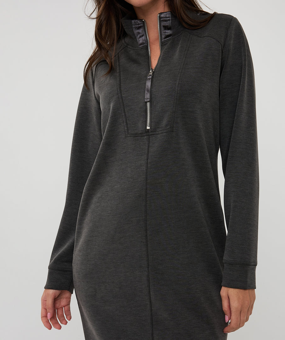 Esqualo Modal Zipper Dress