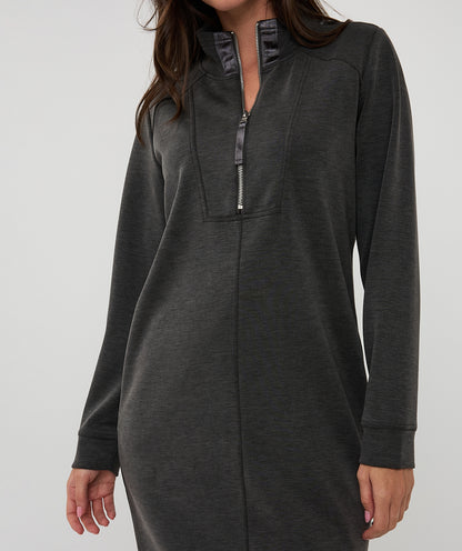 Esqualo Modal Zipper Dress