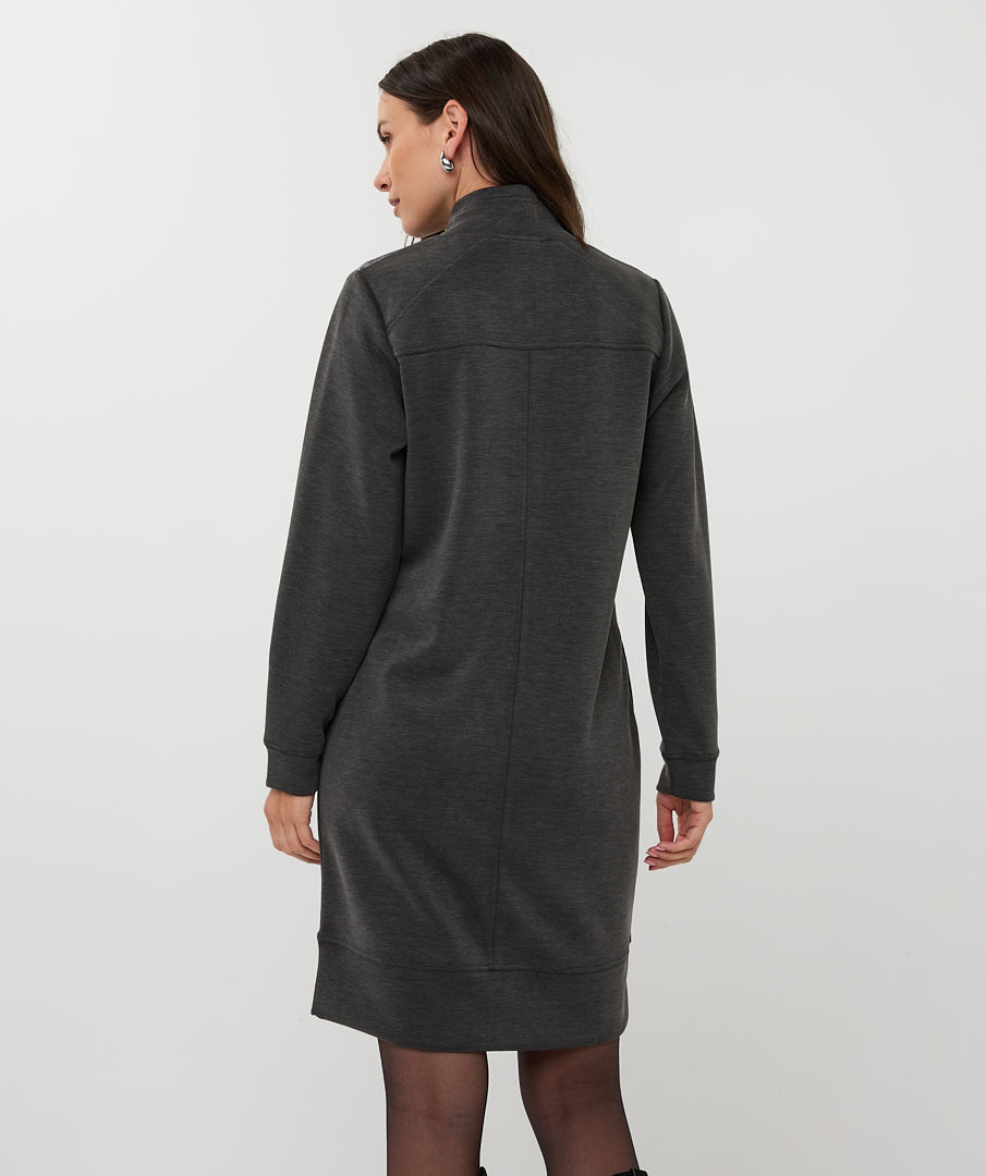 Esqualo Modal Zipper Dress