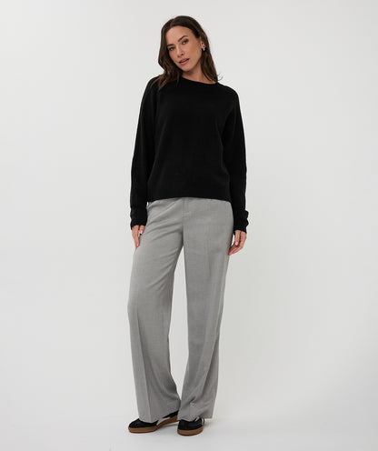 Esqualo Wide Leg Lurex Trouser