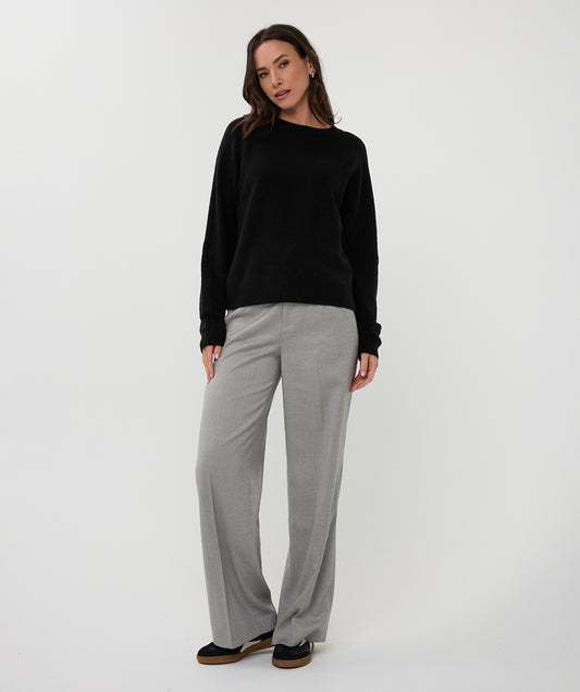 Esqualo Wide Leg Lurex Trouser