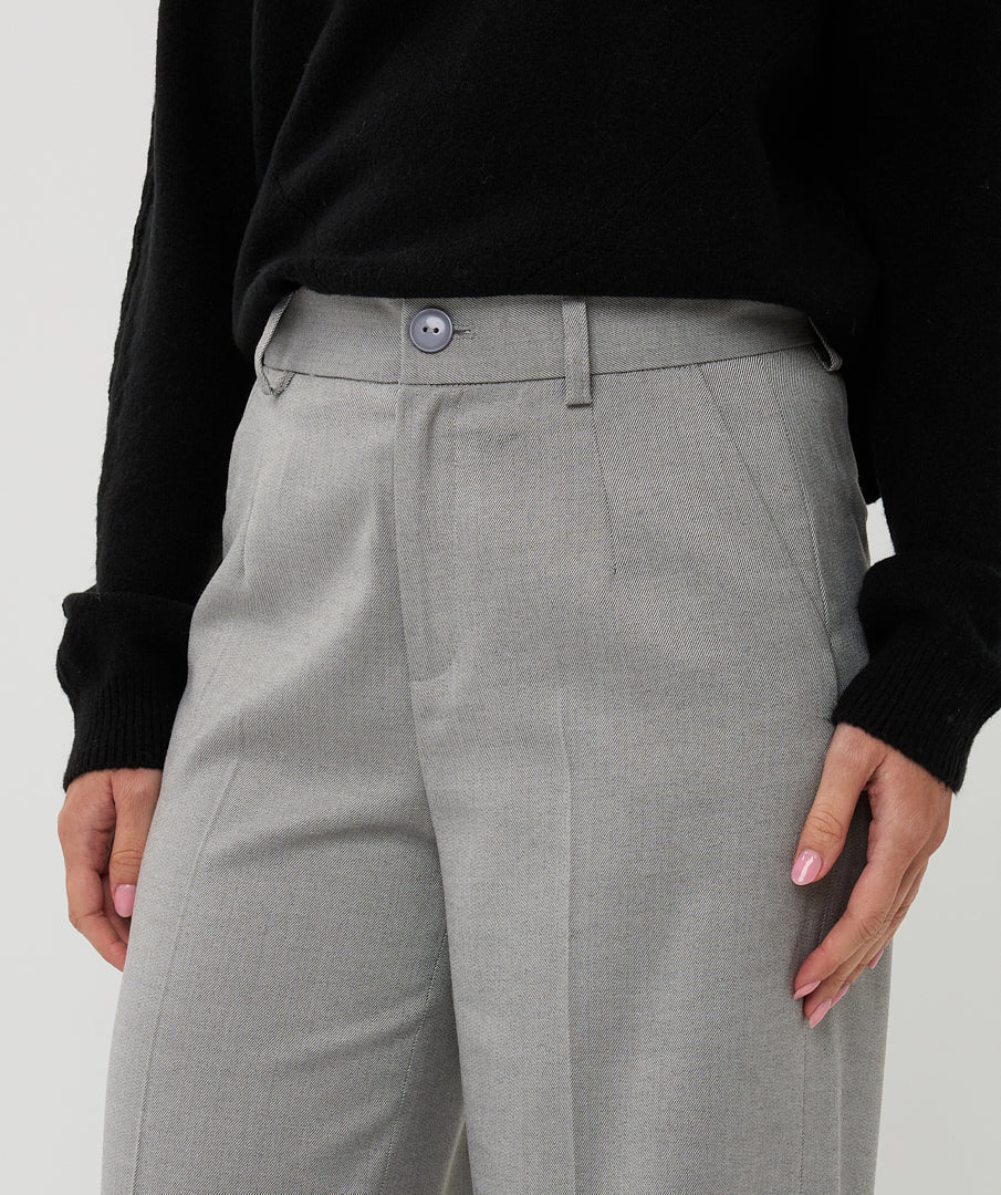 Esqualo Wide Leg Lurex Trouser