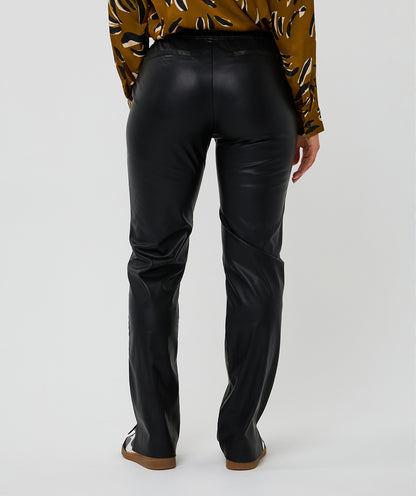 Esqualo Faux Leather Trouser