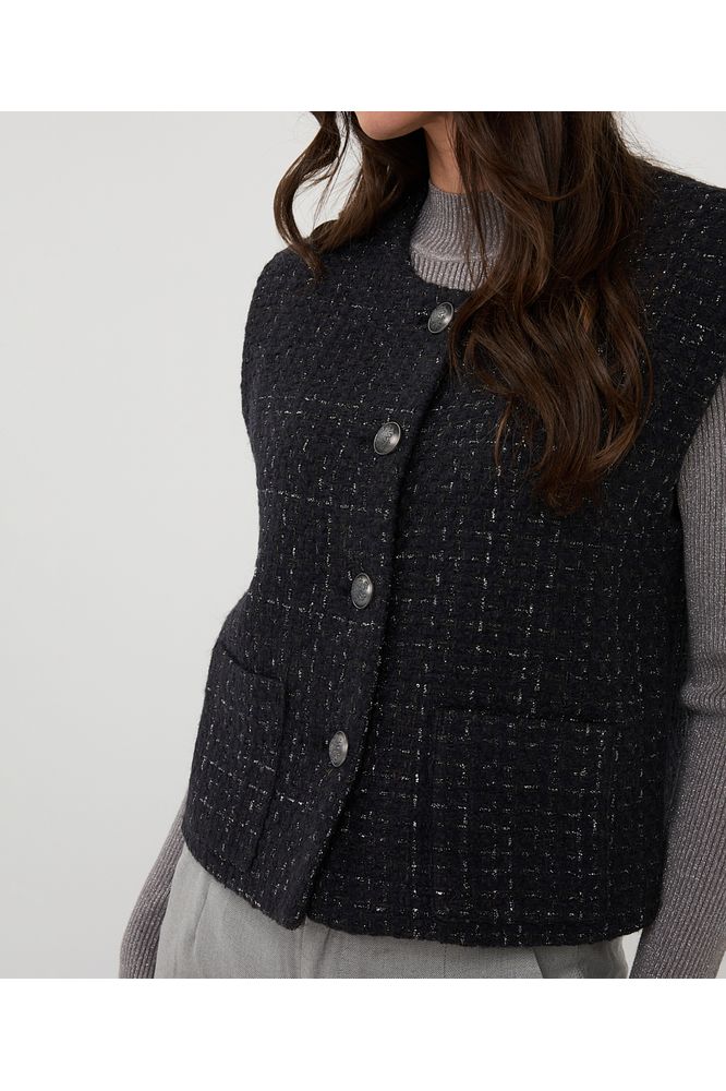 Esqualo Tweed Gilet