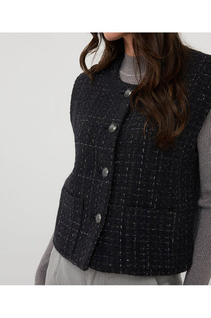 Esqualo Tweed Gilet
