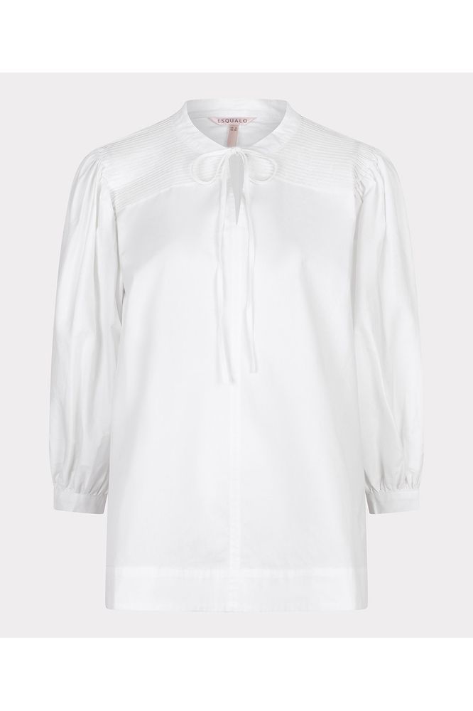 Esqualo Off White Poplin Blouse