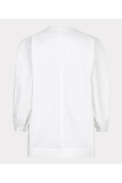 Esqualo Off White Poplin Blouse