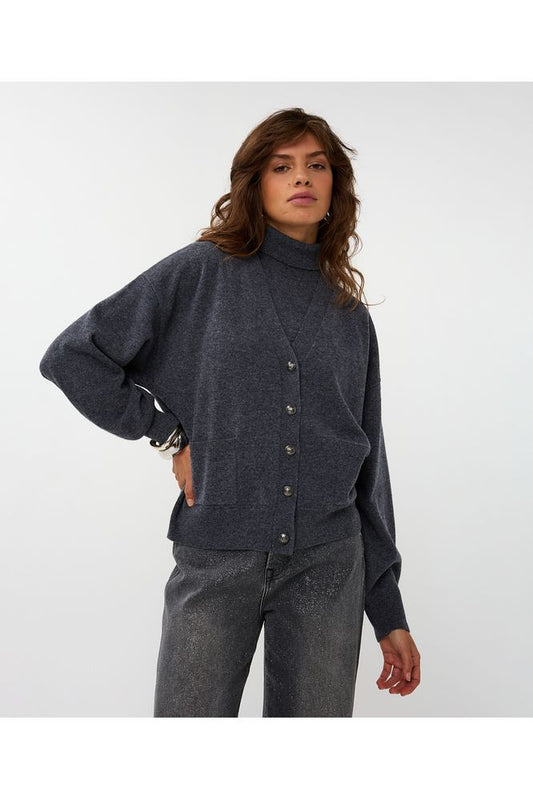 Esqualo Oversized Cardigan