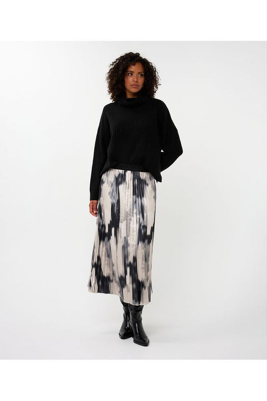 Esqualo Fade Plisse Skirt