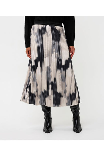 Esqualo Fade Plisse Skirt