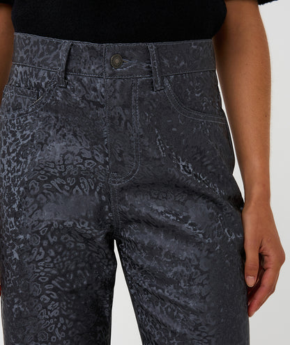 Esqualo Fancy Leather Trousers