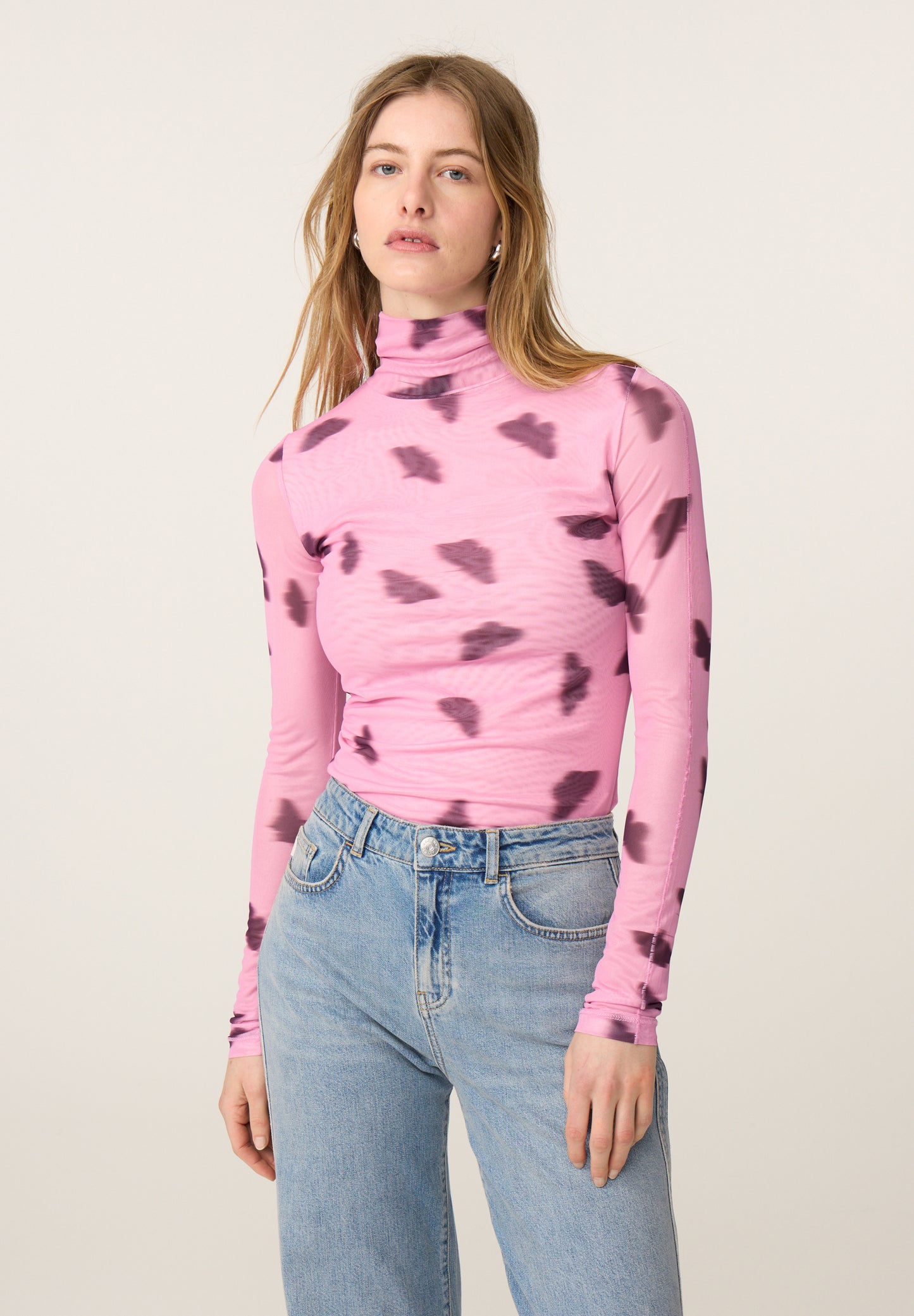 Fabienne Chapot Jadyn Top Pink Rose/Brown