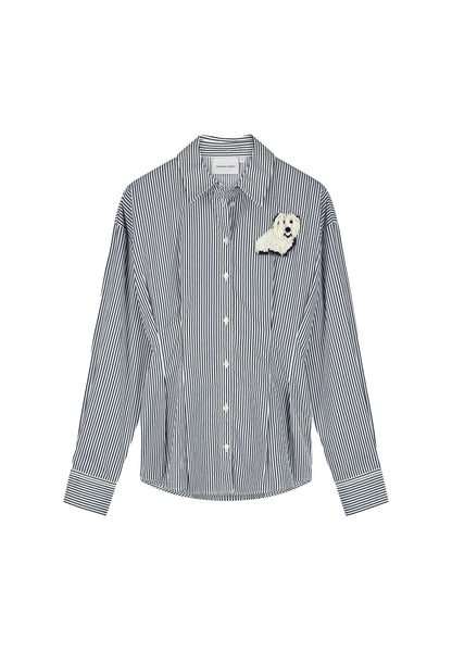 Fabienne Chapot Irina Blouse Maritime Blue/Cosy