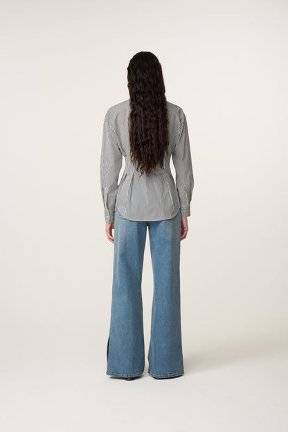 Fabienne Chapot Irina Blouse Maritime Blue/Cosy