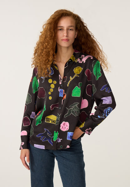 Fabienne Chapot Tony Blouse Maritime Blue/Light