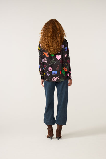 Fabienne Chapot Tony Blouse Maritime Blue/Light