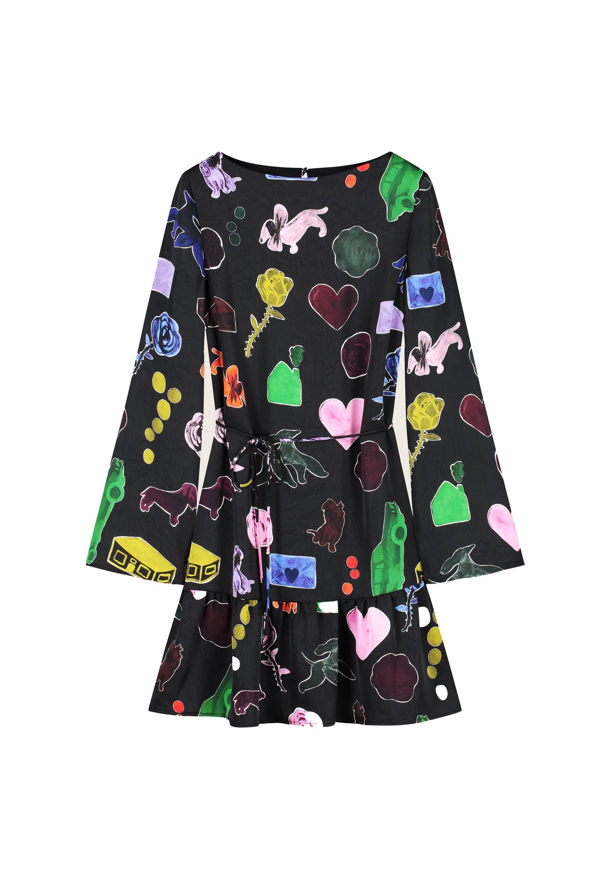 Fabienne Chapot Peony Dress Maritime Blue/Light