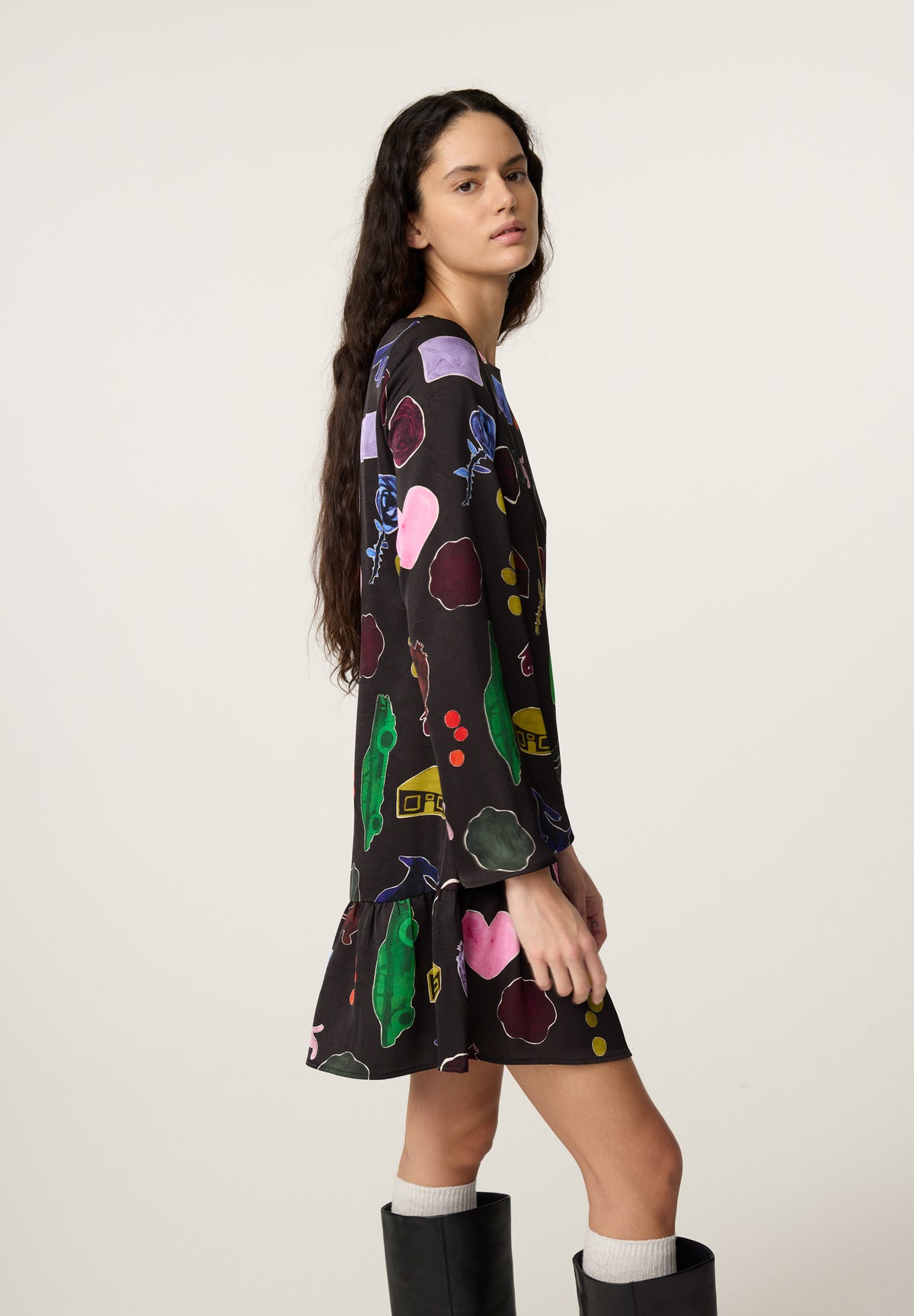 Fabienne Chapot Peony Dress Maritime Blue/Light
