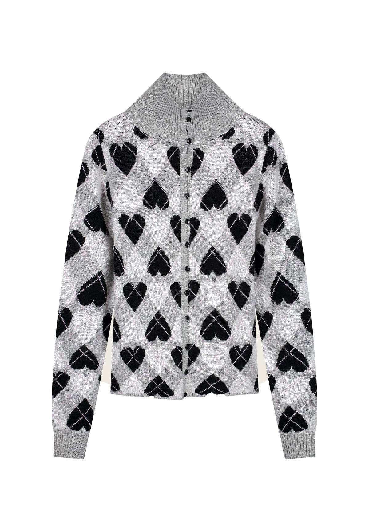 Fabienne Chapot Jamie Cardigan Grey/Black