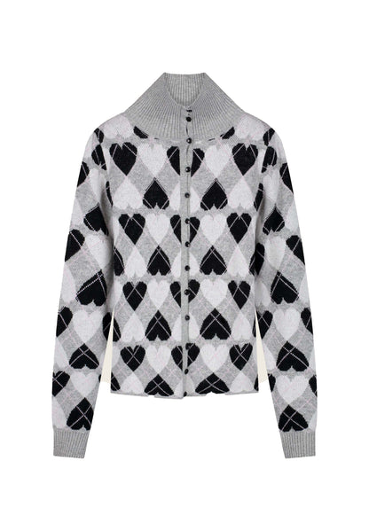 Fabienne Chapot Jamie Cardigan Grey/Black