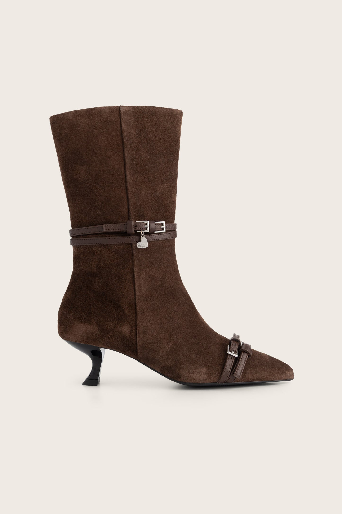 Fabienne Chapot Dottie Ankle Boots Chocolate Brown