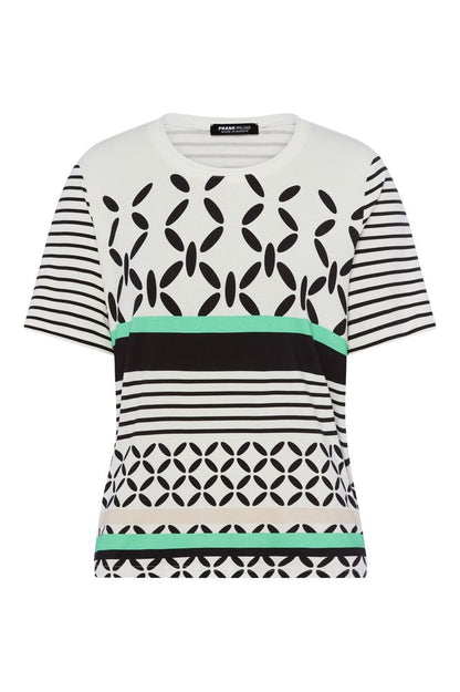 Frank Walder Graphic Pattern T-Shirt 716401