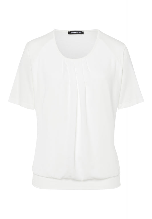 Frank Walder Ecru Blouse 714404