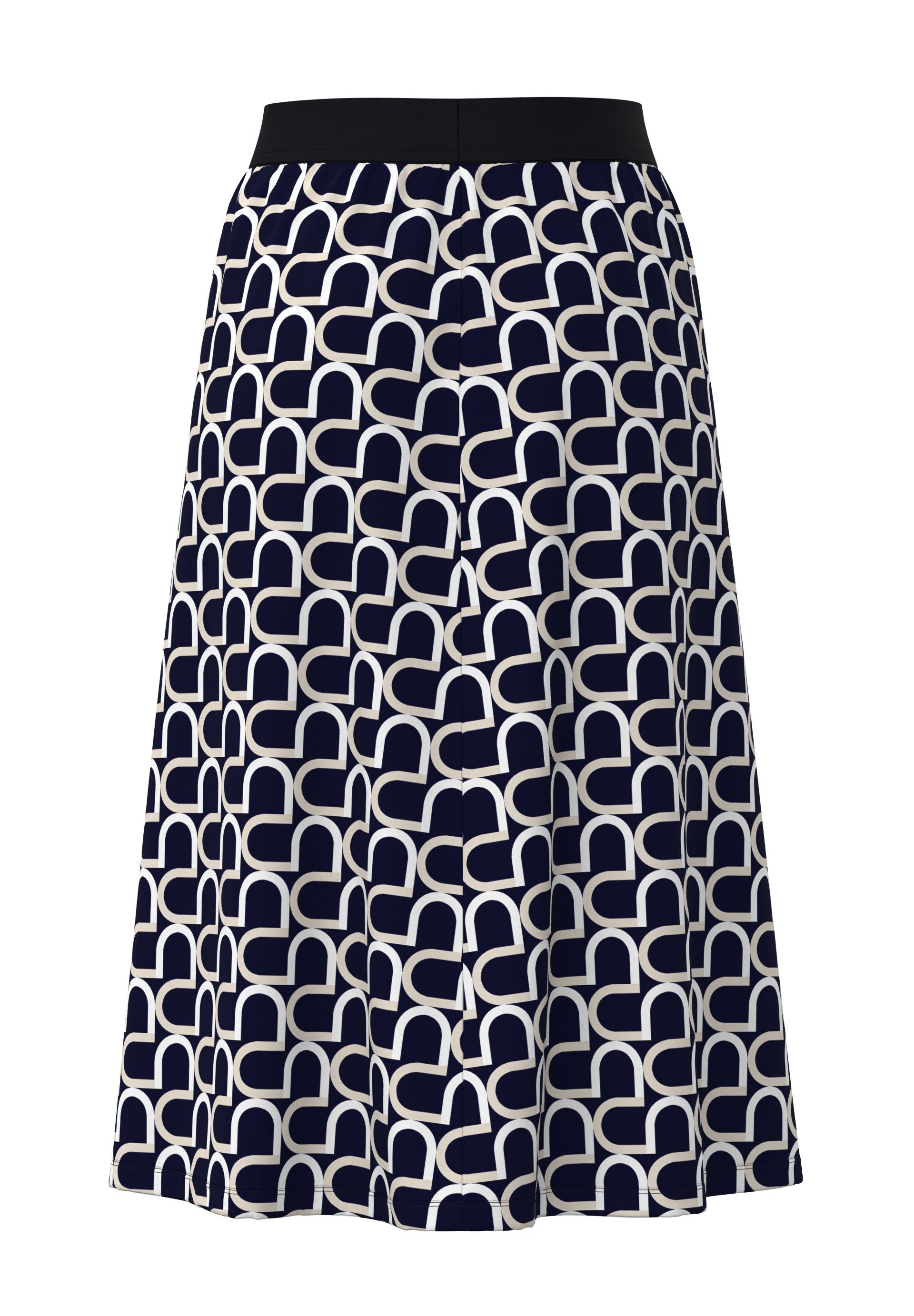 Frank Walder Print Skirt 601203