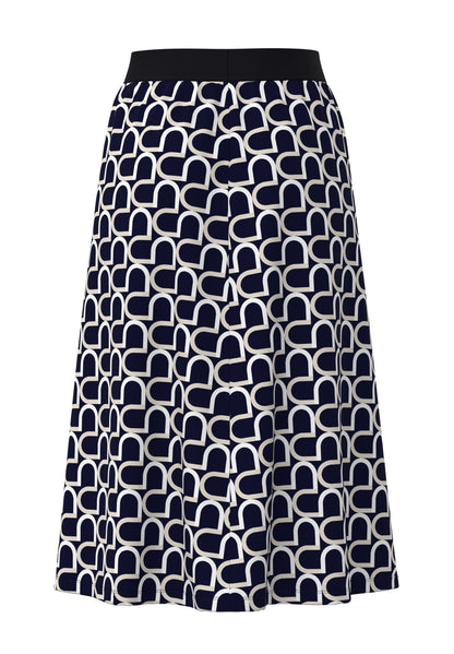 Frank Walder Print Skirt 601203