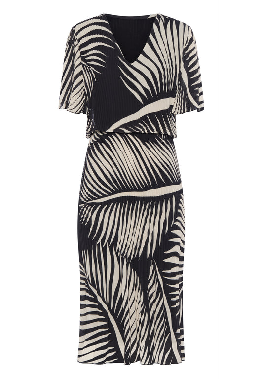 Frank Walder Patterned Dress 303550