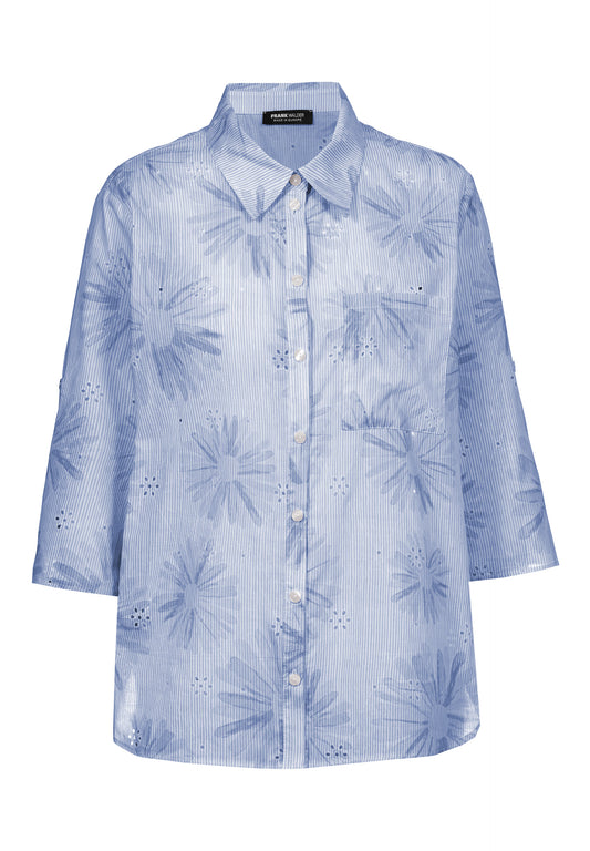 Frank Walder Blouse Ocean 603106