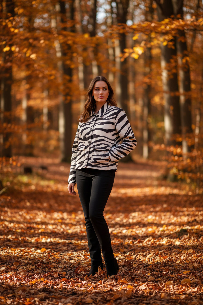 Frank Walder Zebra Jacket 108350