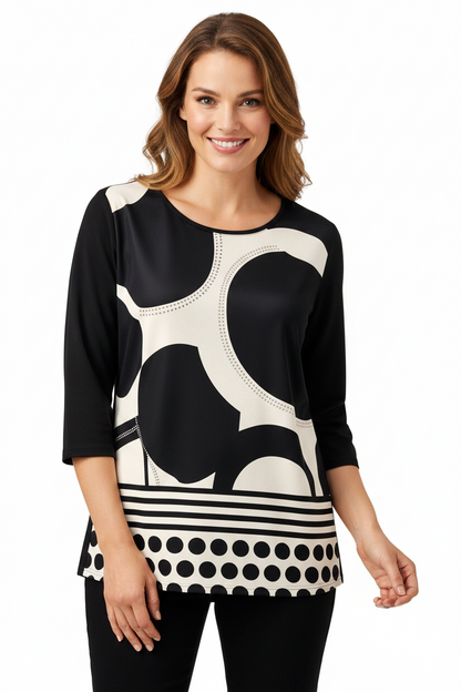 Frank Walder Monochrome Top 108421