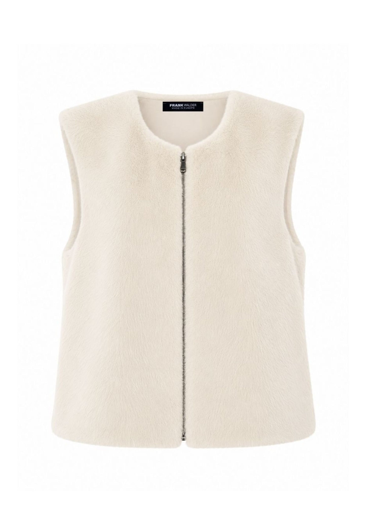 Frank Walder Fur Vest Cream 208850