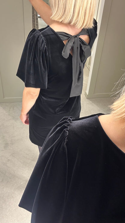 Kayla Black Velvet Dress