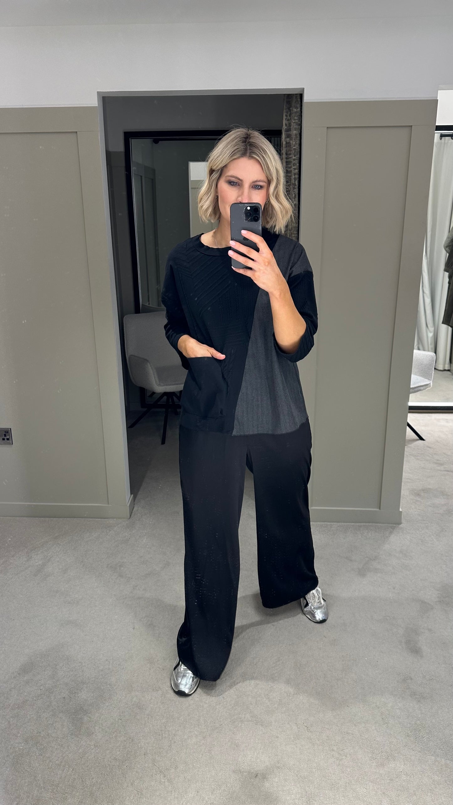 Two Tone Panel Detail Top