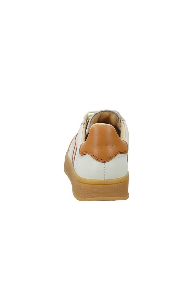 Gant Cuzima Sneaker - White/Peach Pink