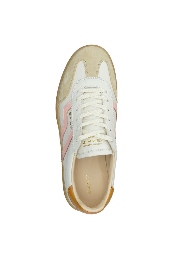 Gant Cuzima Sneaker - White/Peach Pink