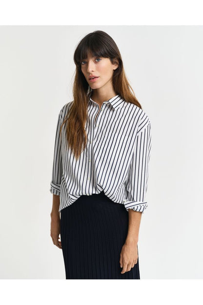 Gant  Rel Classic Poplin Striped Shirt