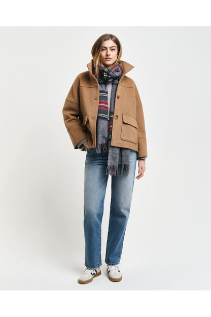 AW24 Gant Cropped Wool Jacket